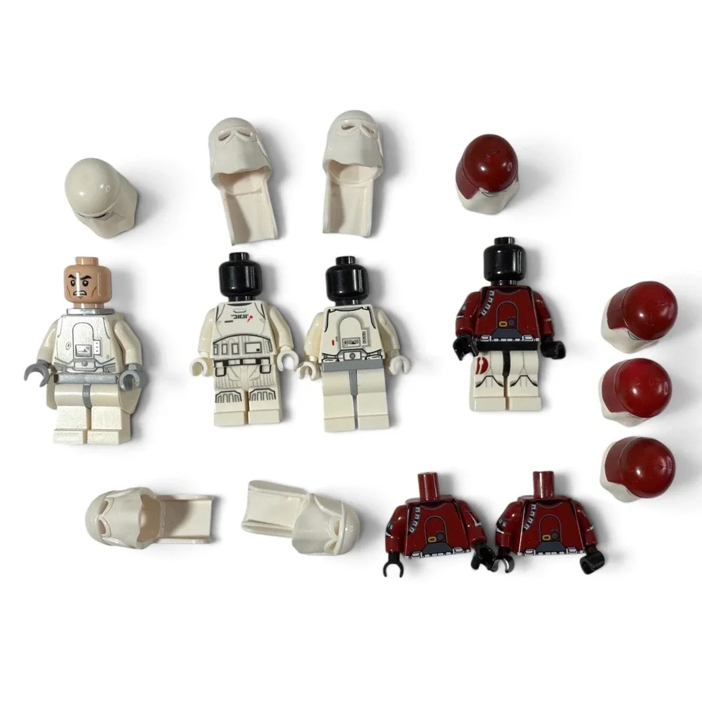 LEGO Star Wars Minifigures Lot Snowtroopers & Galactic Marine Trooper & Parts